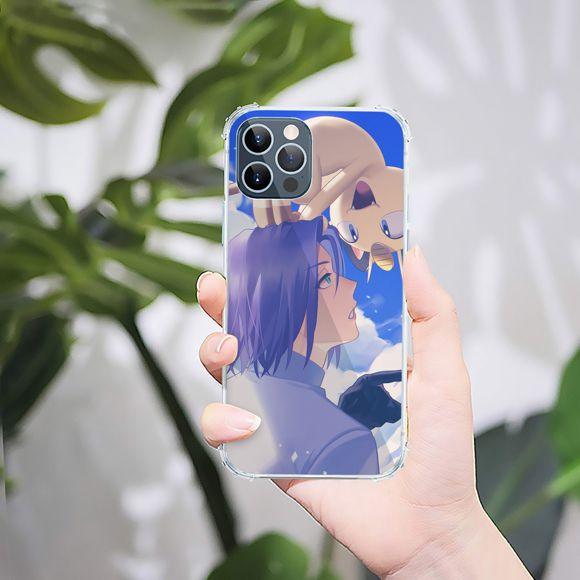 （画像用） ポケットモンスター Pokémon 【iPhone 12シリーズ対応】透明スマホケース（クリアソフトケース）